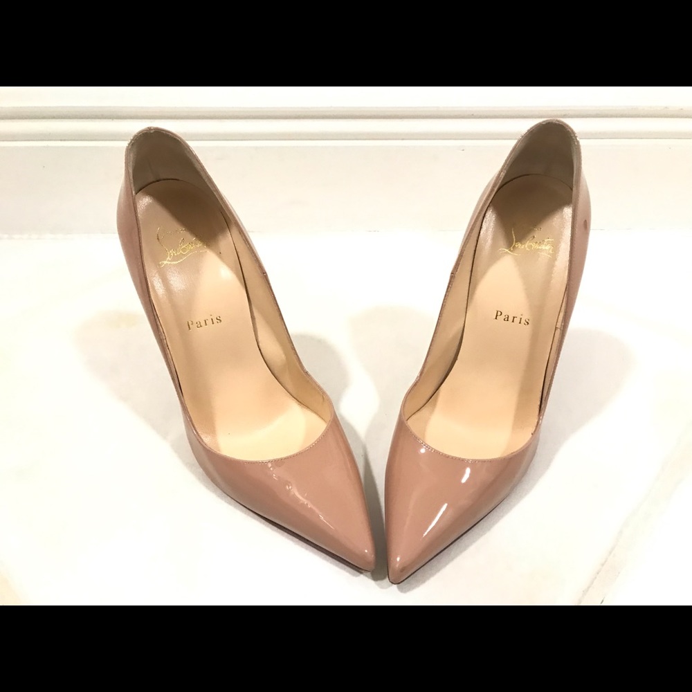 Christian Louboutin So Kate 120mm NUDE